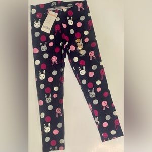 Gymboree Girls Rabbit Leggings Size: 4T